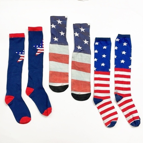 Men’s mixed pattern crew socks - Set of 3 - Picture 1 of 2